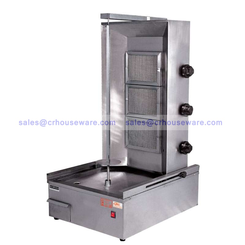 เตาย่างเคบับ 3 หัว อินฟราเรด (LPG) 016-NT-VGB791