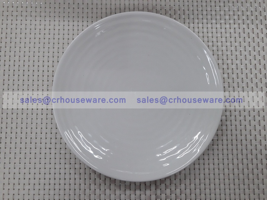 จานกลมตื้น ลายญี่ปุ่น 9 นิ้ว 017-PX-38609