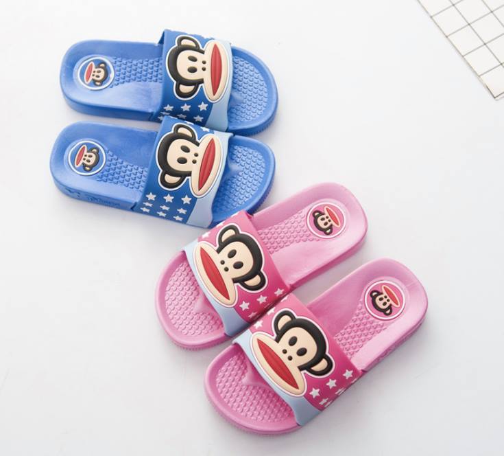 Friendly4kid รองเท้าแตะ ลิงสีน้ำเงิน