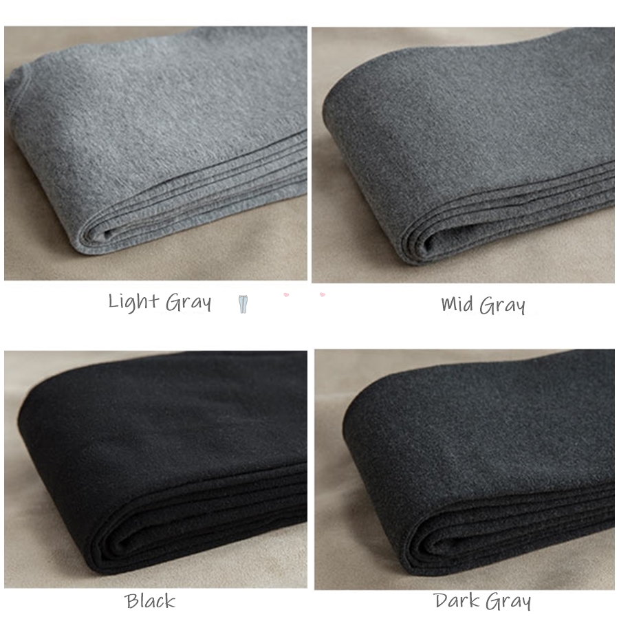 800D เลกกิ้งถุงน่องผ้าฝ้ายบุขนแกะกันหนาว มี 4 สี