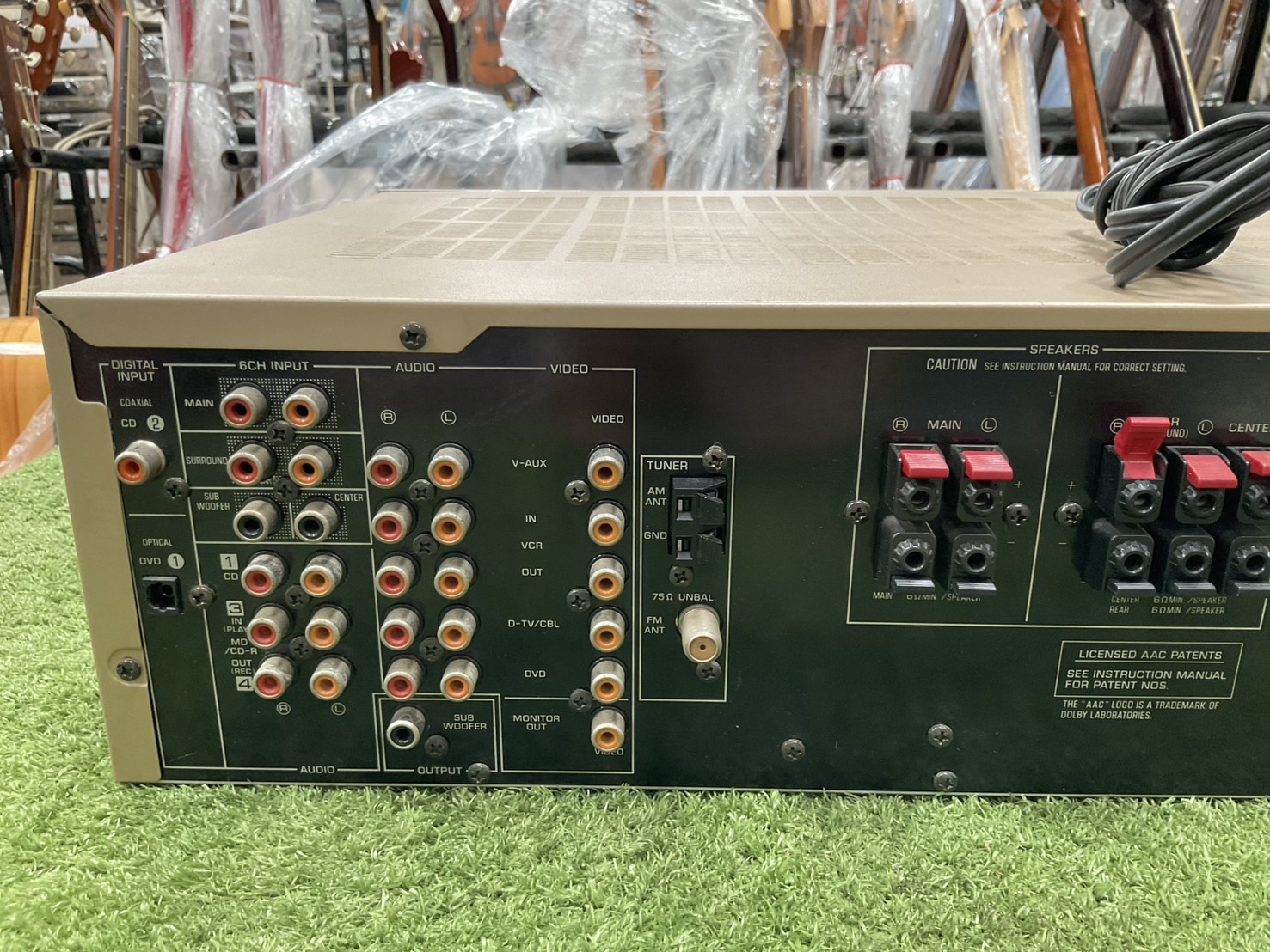 เครื่องขยายเสียง YAMAHA : DSP-AX430 สินค้าไม่พร้อมใช้งาน(ต้องซ่อม)