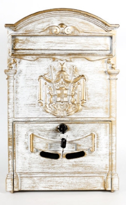 ตู้จดหมายทรงยุโรป European mail box style.,ตู้จดหมายวินเทจ