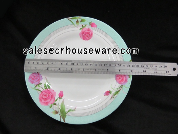 จานทรงตื้น 9 นิ้ว 017-P803-9