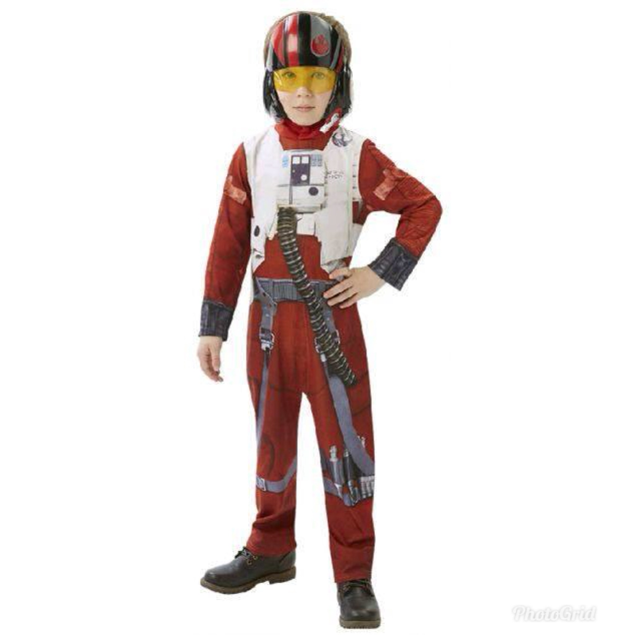 ชุดนักขับเครื่องบินรบ Rubies X-Wing Fighter Pilot Costume