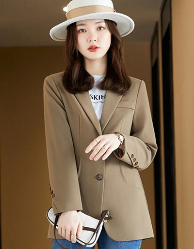 สินค้าพรีออเดอร์ เสื้อสูทแฟชั่นสไตล์เกาหลี มี4สี PO-SUIT-036