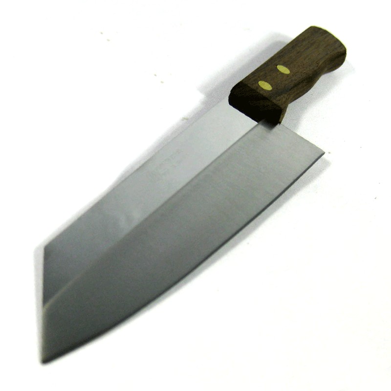 มีดครัวด้ามไม้ แหลม 7 นิ้ว ตรานก #771 ( ซุปเปอร์แวร์ )