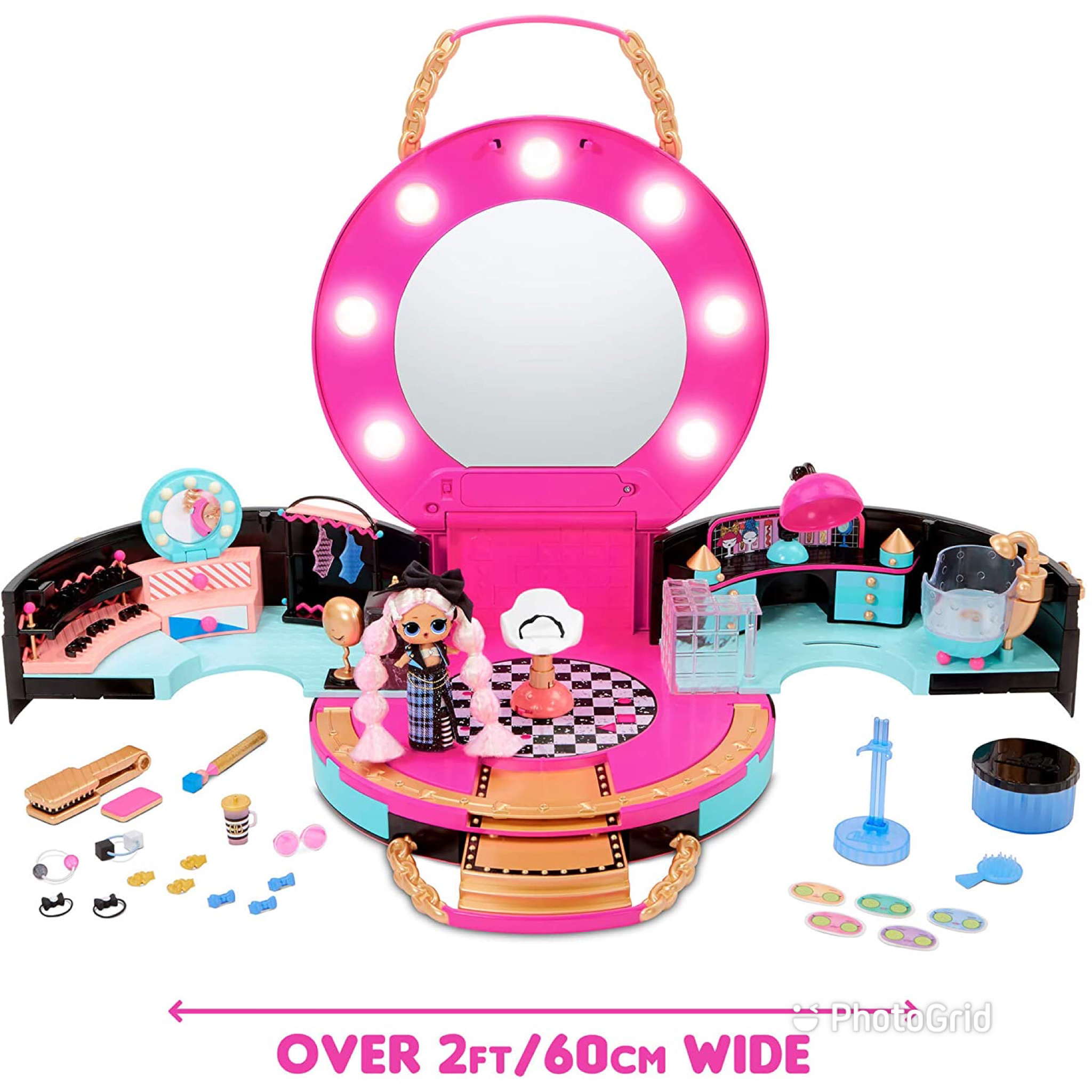 LOL Surprise! Dolls Hair Salon Playset ของเล่นตุ๊กตา แอลโอแอล เซอร์ไพรส์ แฮร์ซาลอน