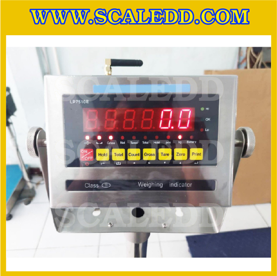 เครื่องชั่ง1000kg ยี่ห้อ SDS รุ่น IDS701-WIRELESS ขนาดแท่น 100x100 ตาชั่งดิจิตอล1 ตัน พิกัดน้ำหนัก 1000kg ค่าละเอียด100g (เครื่องชั่งผ่านตรวจรับรองจากสำนักชั่งตวงวัดกรณีใช้ชั่งซื้อขาย)