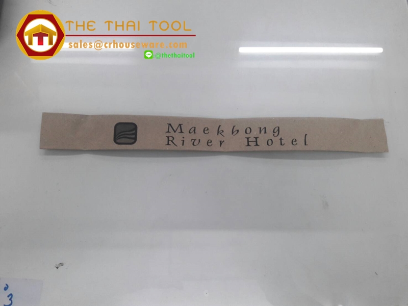 ซองตะเกียบ พิมพ์โลโก้ 1 สี