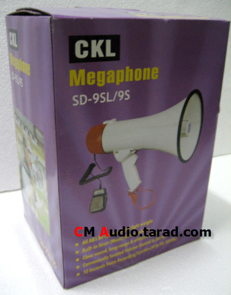 โทรโข่ง8นิ้ว อัดเสียงได้ 10W(15W Max) : SD-9SL