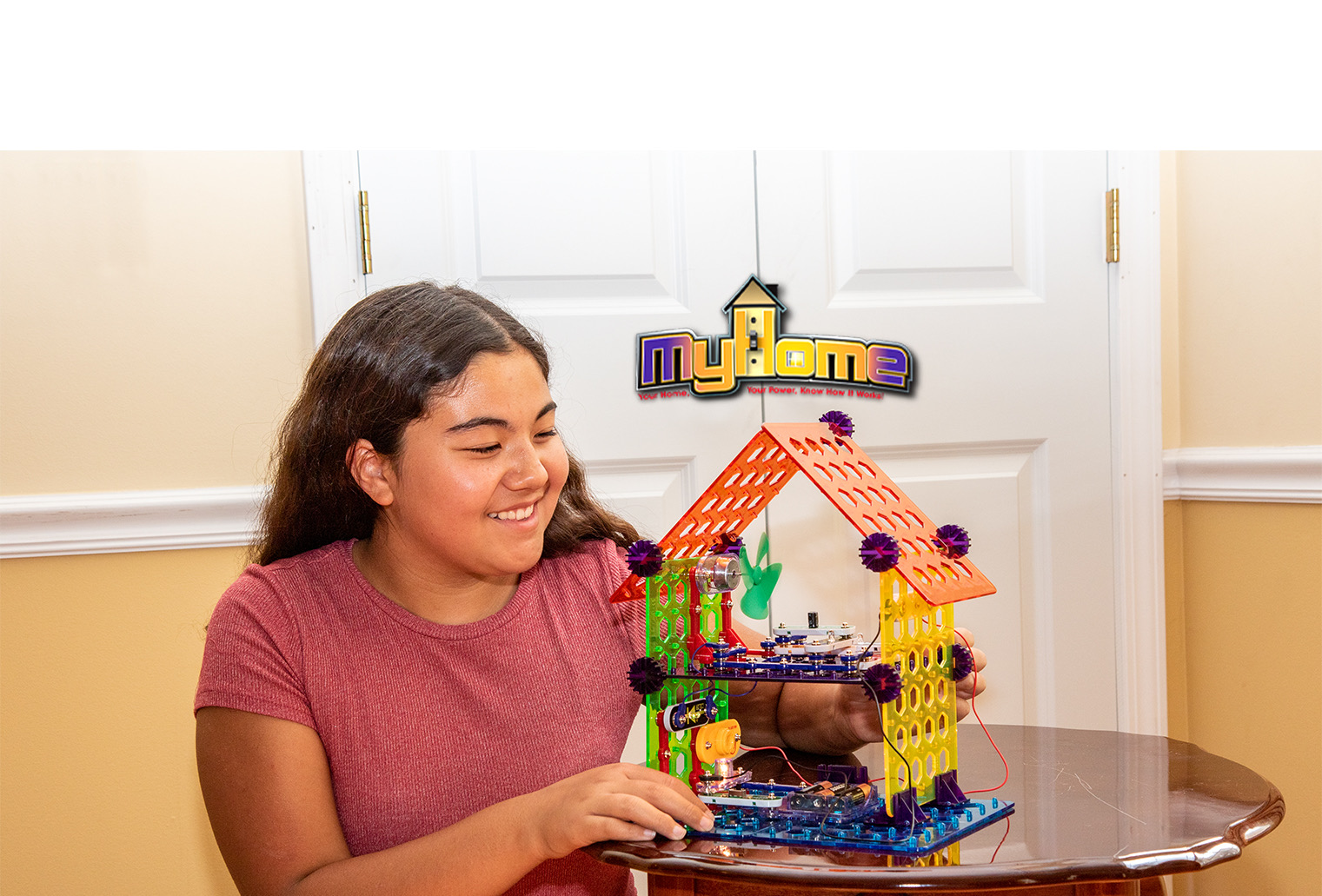 บ้านจำลองพร้อมระบบไฟฟ้า Snap Circuits My Home Plus