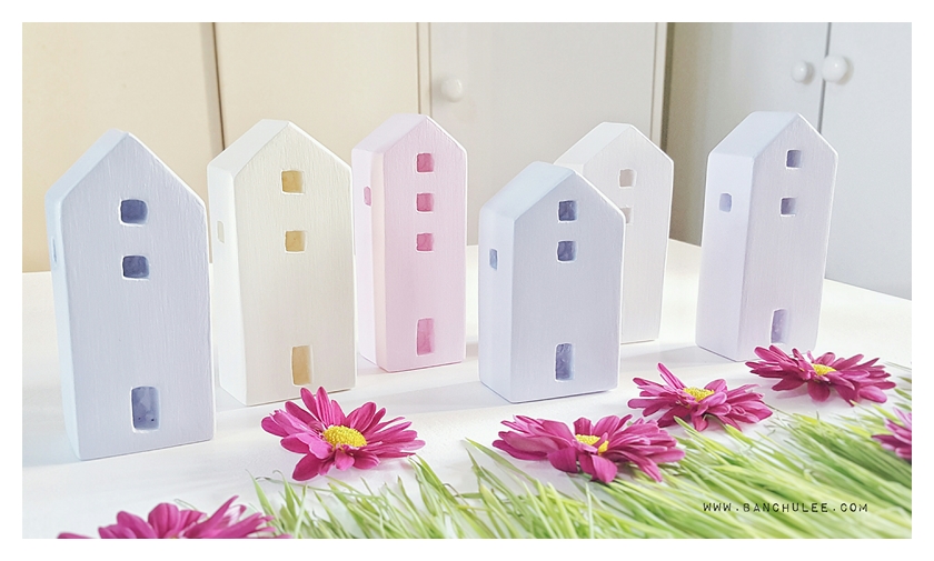 Wooden Pastel Village