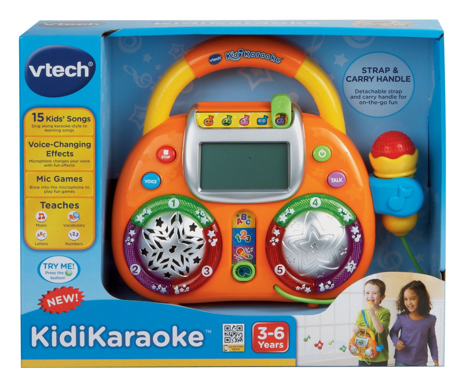 คาราโอเกะพกพาได้ VTech Kidi Karaoke Toy