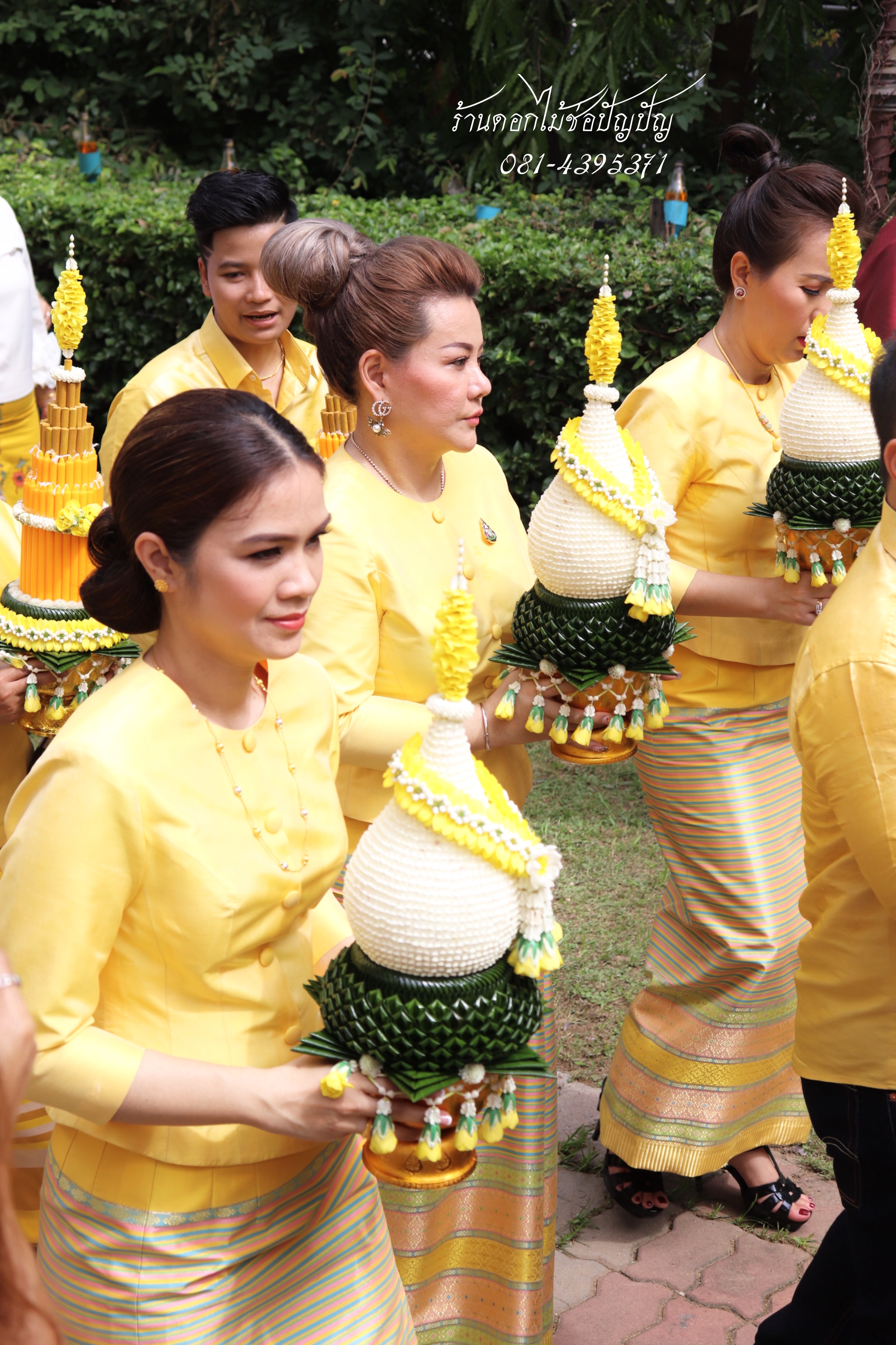 เครื่องบวชดอกไม้สด ชุดAA1