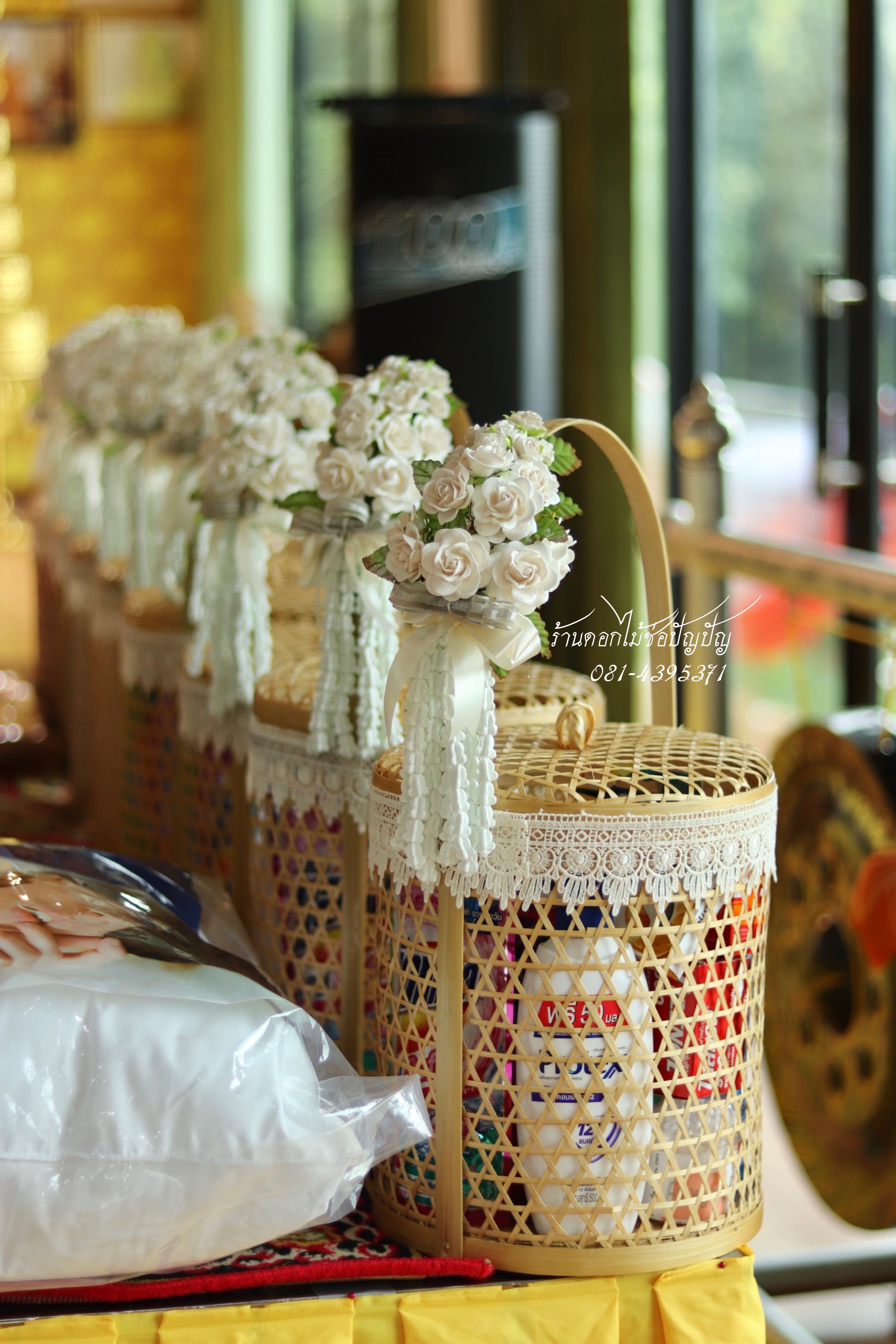 เครื่องบวชดอกไม้สด ชุดD9