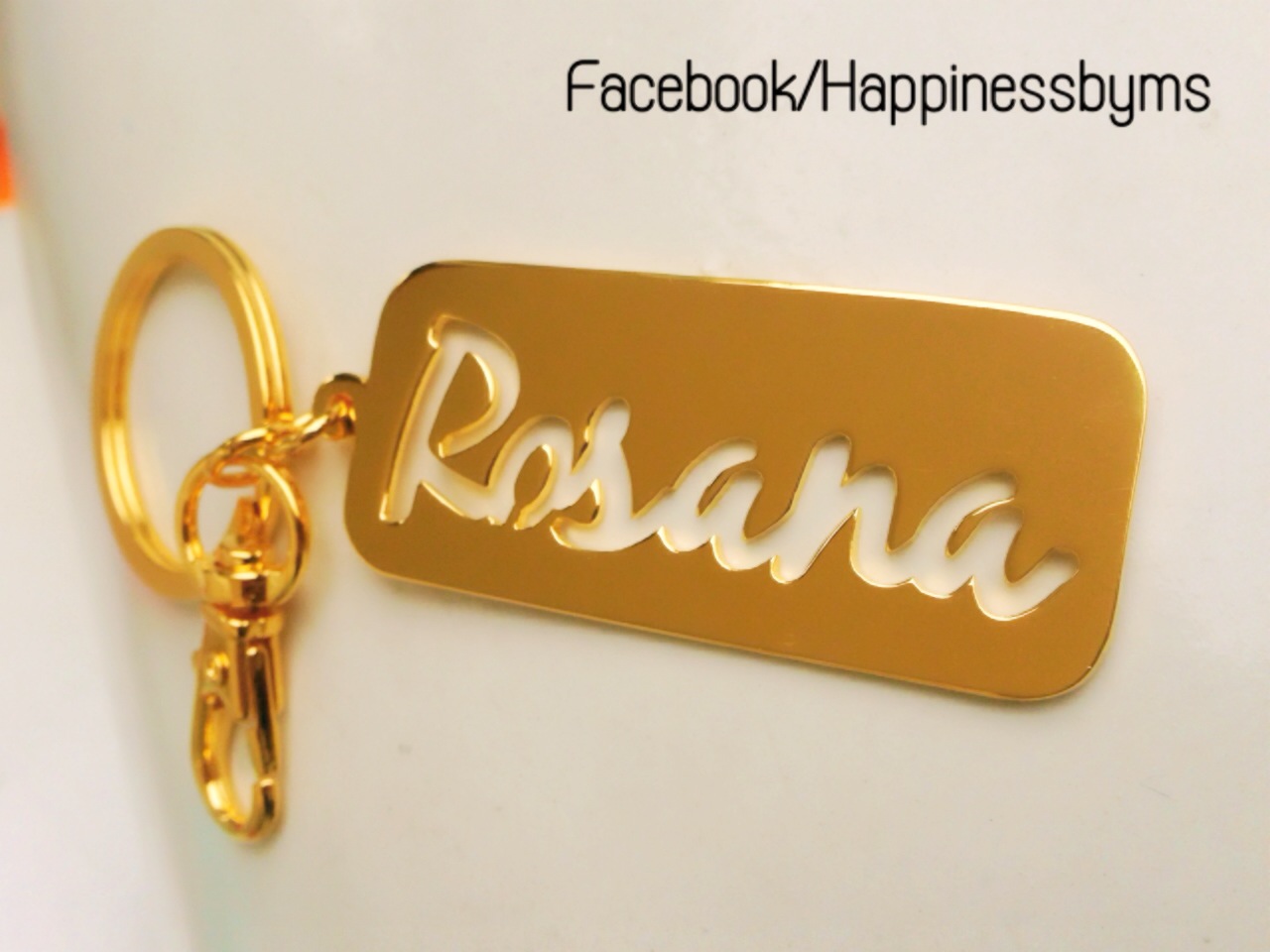 พวงกุญแจ ชื่อตัวเอง