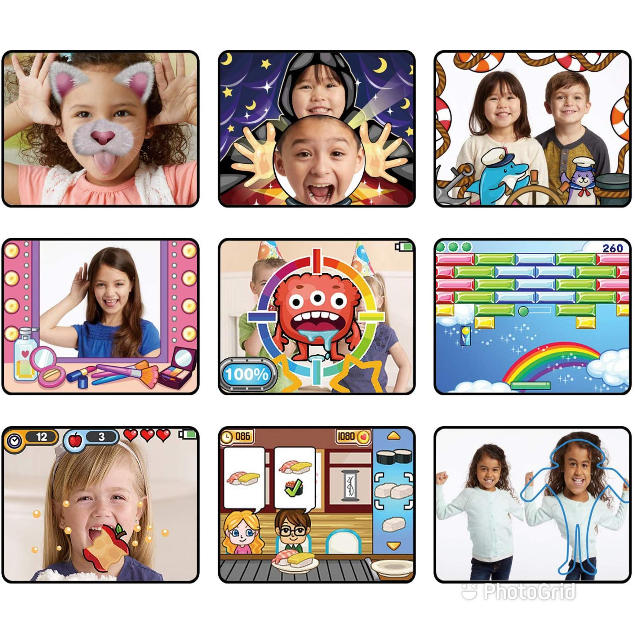 กล้องถ่ายรูป VTech KidiZoom Duo DX Digital Selfie Camera with MP3 Player, Pink