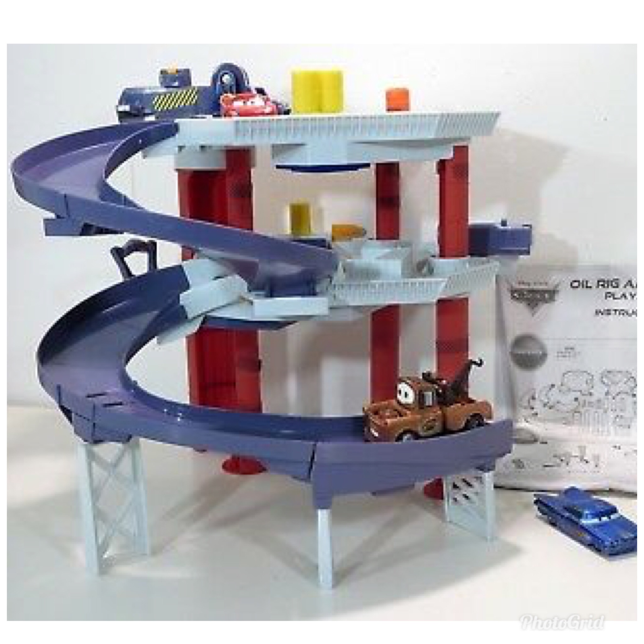 Cars Quick Changers Oil Rig Ambush Playset