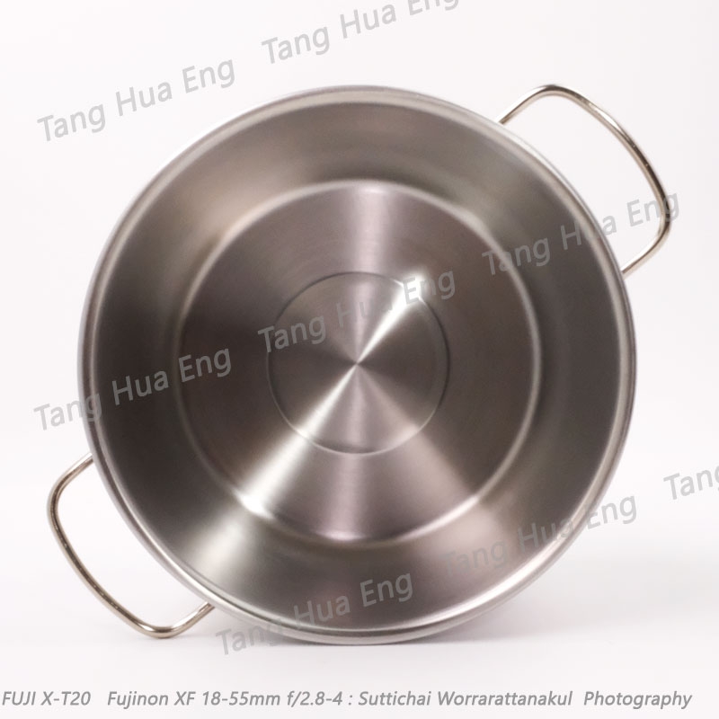 Zebra หม้อหุงต้มสเตนเลส ขนาด 26x18 ซม. Hi-Cr ตราหัวม้าลาย