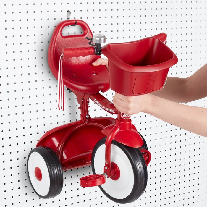 จักรยาน 3 สามล้อแบบพับได้ Radio Flyer Fold 2 Go Trike with Bucket สีแดง