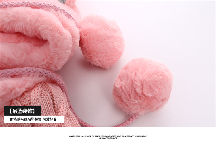 เสื้อกันหนาวยาว ผ้าสำลีหน้า หมีสีน้ำตาล,สีชมพู