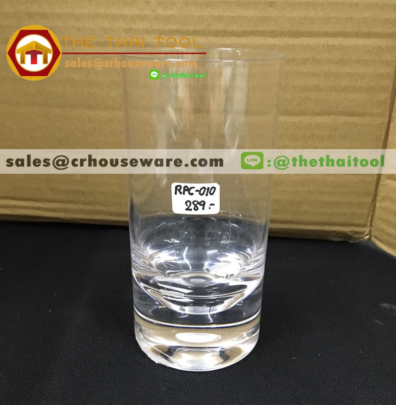 แก้วน้ำพลาสติกริมสระ highball glasses 10 oz. 003-RPC-010