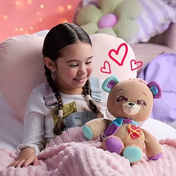 ตุ๊กตาหมี Thready Bear, Interactive 14“ Plush Teddy Bear, 70+ Expressions & Reaction