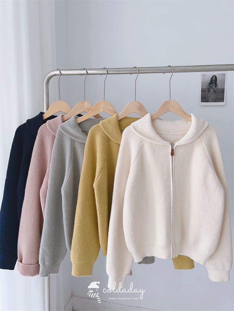 เสื้อไหมพรมสเวตเตอร์คอบัว มี 5 สี