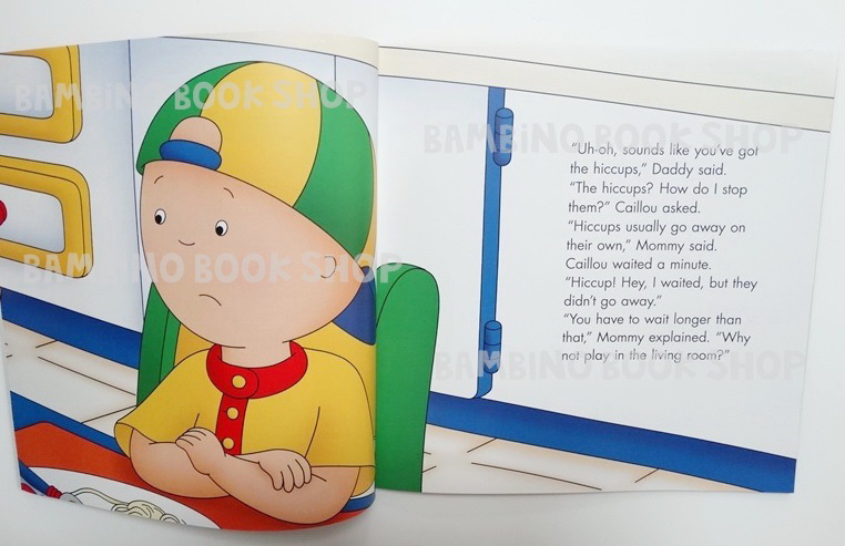 หนังสือนิทานคายู "คายูสะอึก" / Caillou : Gets the Hiccups!