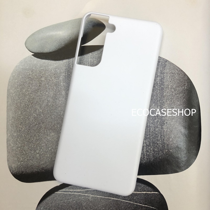 samsungS21 Ultra เคสแข็งด้าน สีขาว (เหมาะสำหรับงานสกรีนความร้อน sublimation)