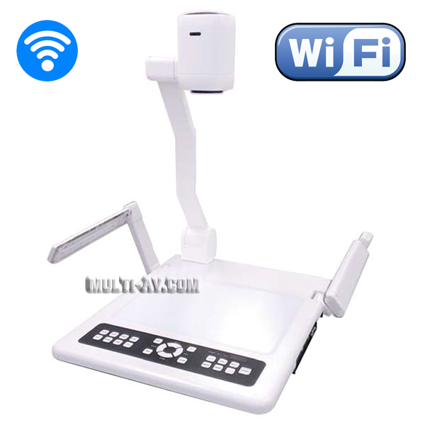 VERTEX D-1320HW เครื่องฉายภาพ 3 มิติ Visualizer WIRELESS+HDMI CMOS 5,000,000 Pixels wifi ไร้สาย