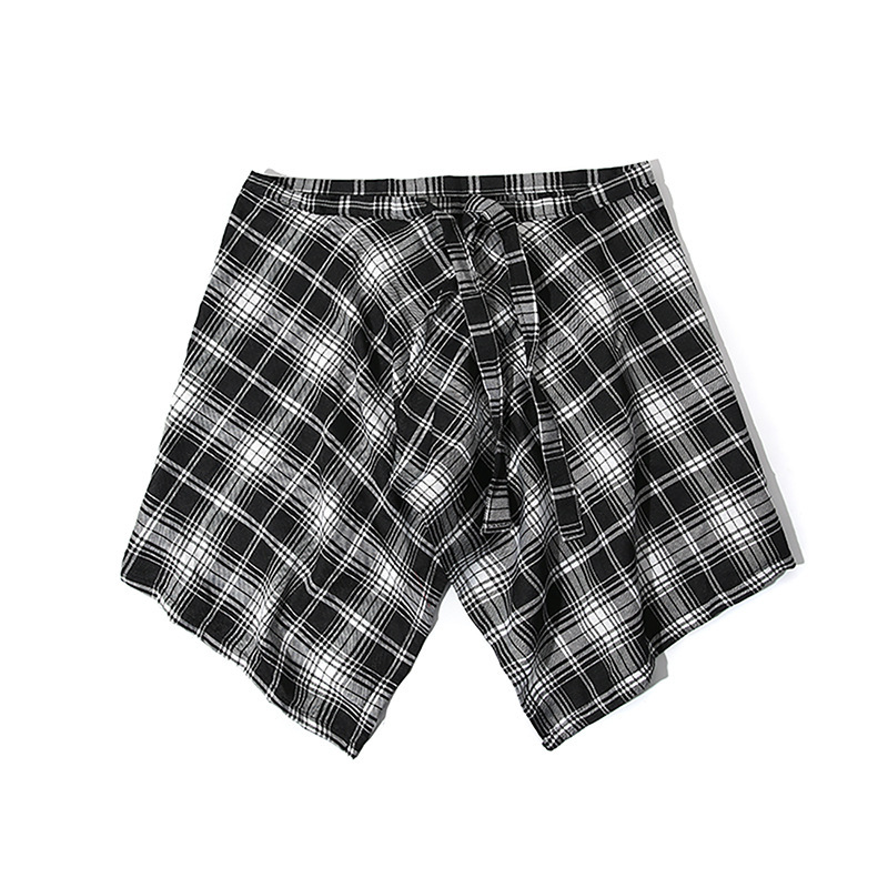 พร๊อพเสริม เต้นผ้าผูกเอวลายสก็อต คาดเอวสำหรับเต้นแจ๊ส-สตรีทแดนซ์ สไตล์เน็ตไอดอล