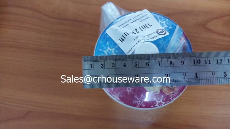 ถ้วยน้ำมีหู+ฝา 4 นิ้ว ลาย Sister Fonzen