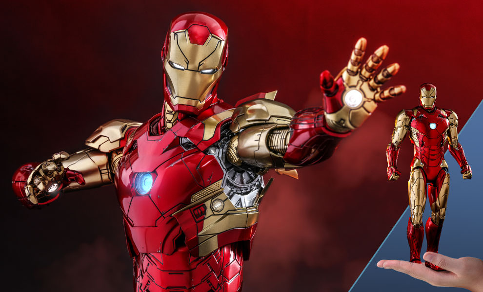 HOTTOYS - Iron Man Mark 46 (Concept Art Version) (Diecast)