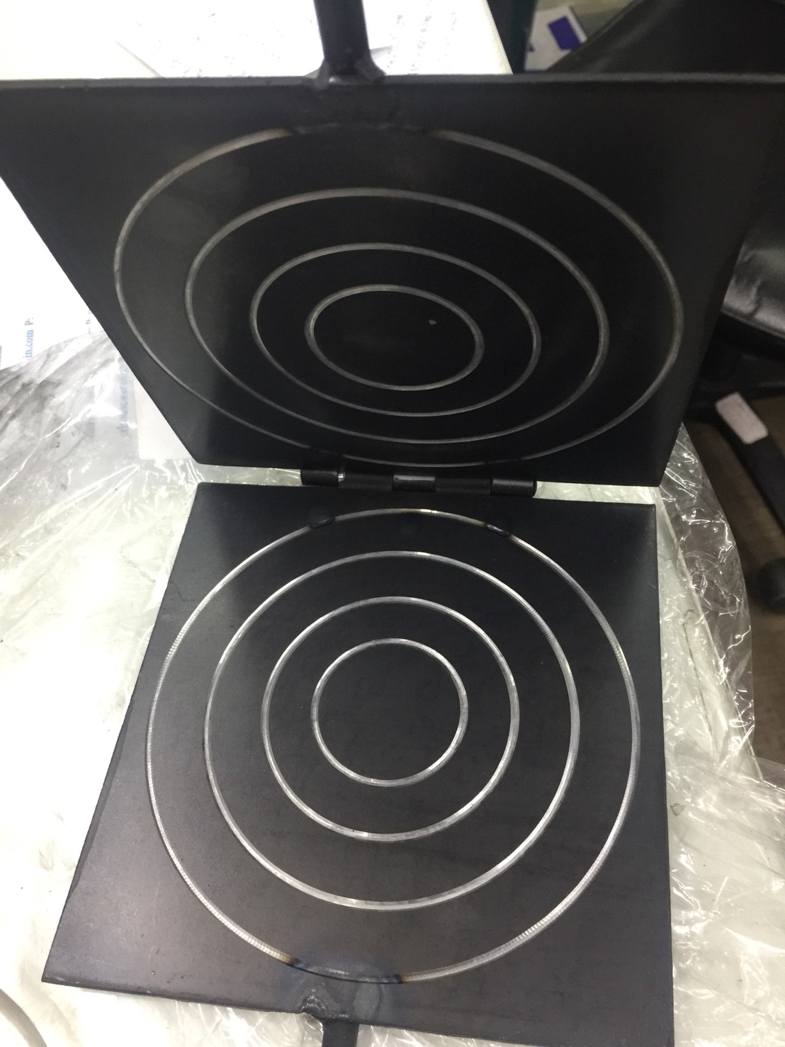 พิมพ์ทองม้วนเหลี่ยม เล็ก 016-SM-6 Tong Muan Mold. 016-SM-6