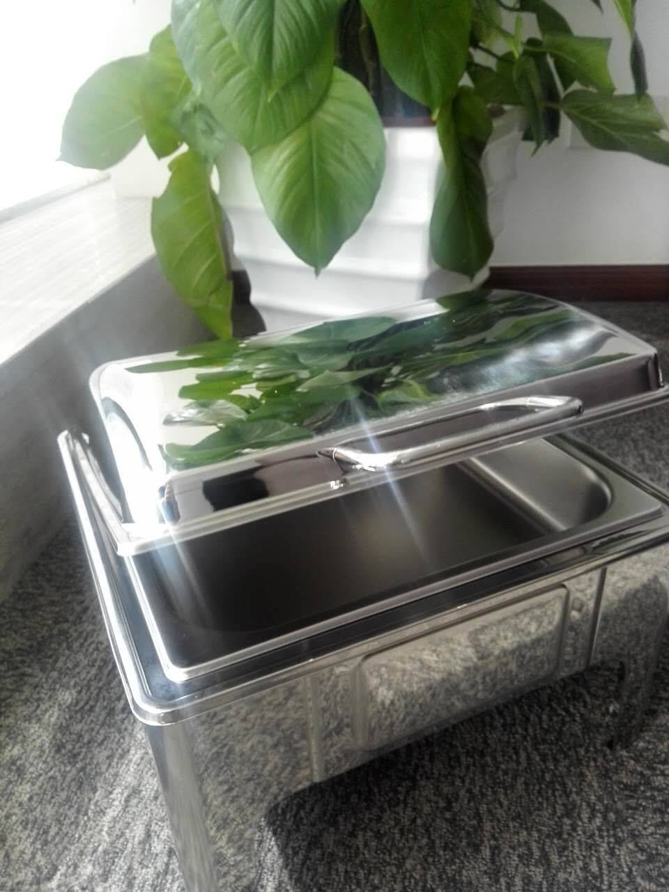 อ่างอุ่นอาหารเล็ก ขนาด 2/3 พร้อมฮีทเตอร์ไฟฟ้า รหัส 005-SD322SP2