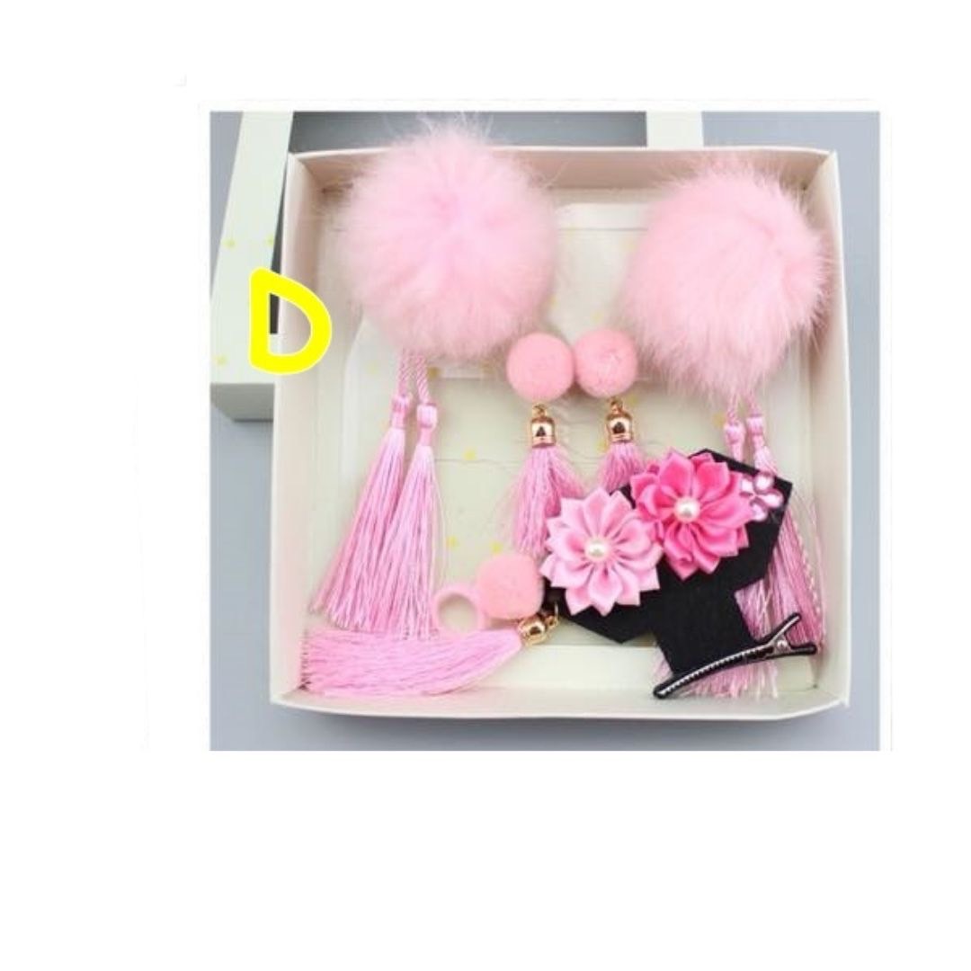 กิ๊บติดผมตรุษจีน เซ็ทกิ๊บรวม