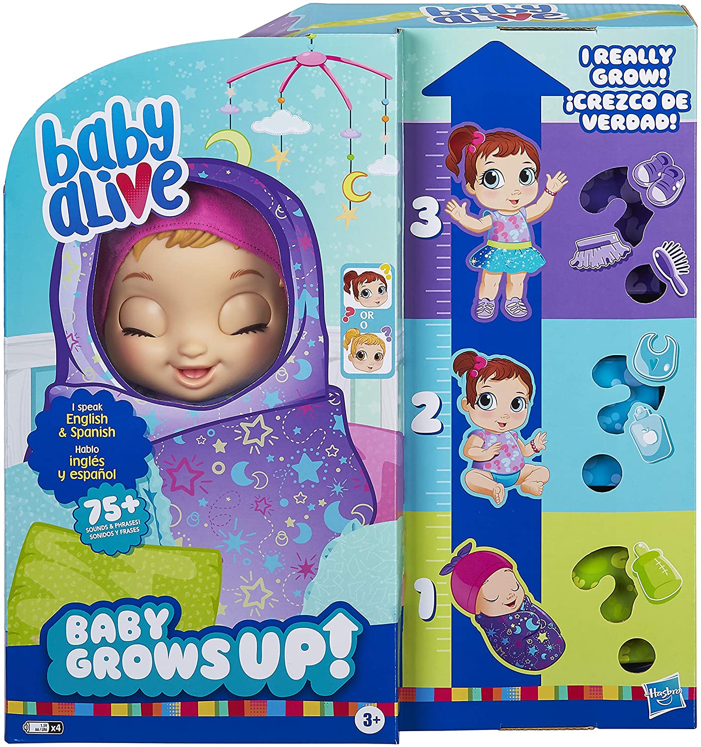 ตุ๊กตาโตได้ BABY ALIVE BABY GROWS UP DREAMY