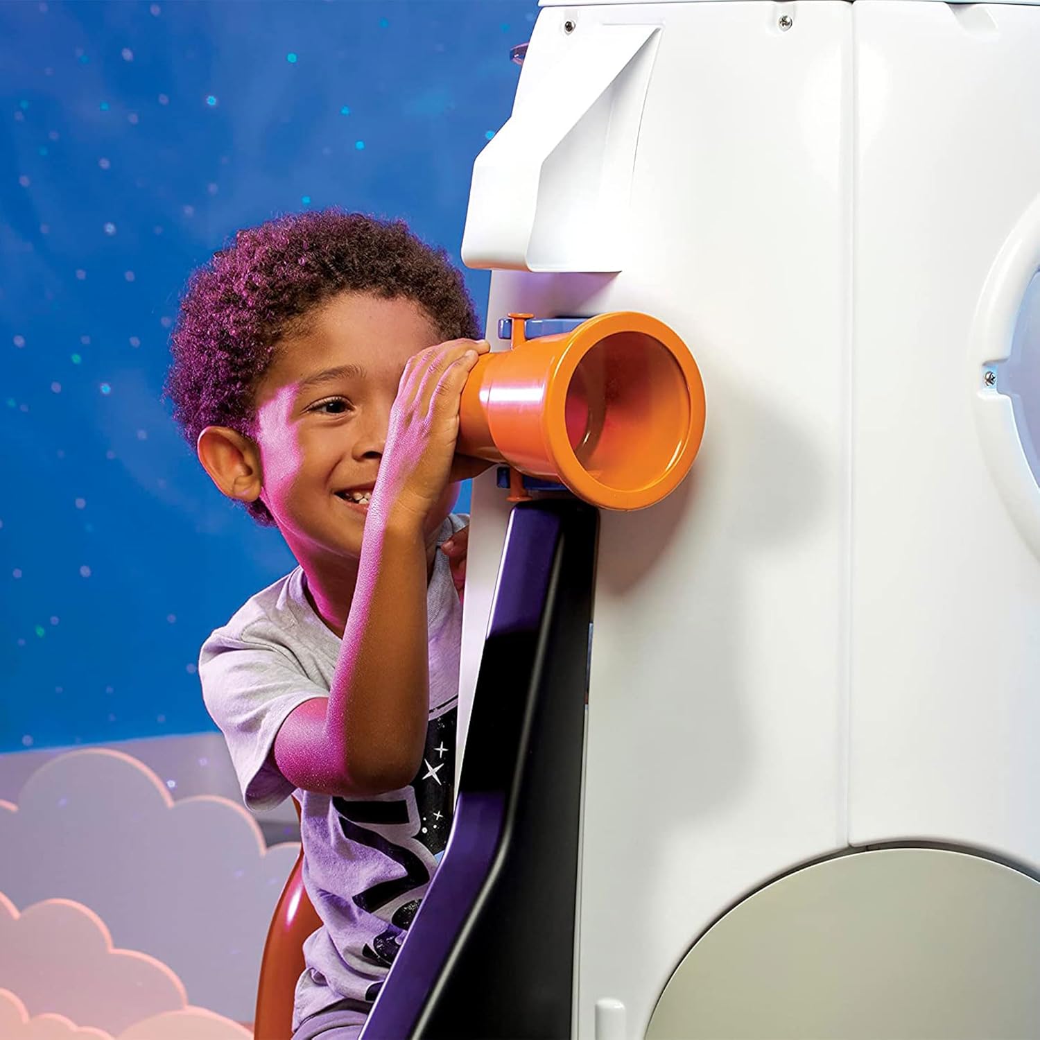 กระสวยอวกาศจำลอง Little Tikes Adventure Rocket - Realistic Space Astronaut Role Play Set for Boys and Girls