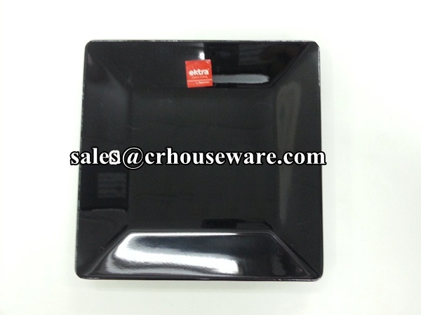 SQUARE PLATE 6" จานทรงสีเหลี่ยม หนาพิเศษ 017-P2120