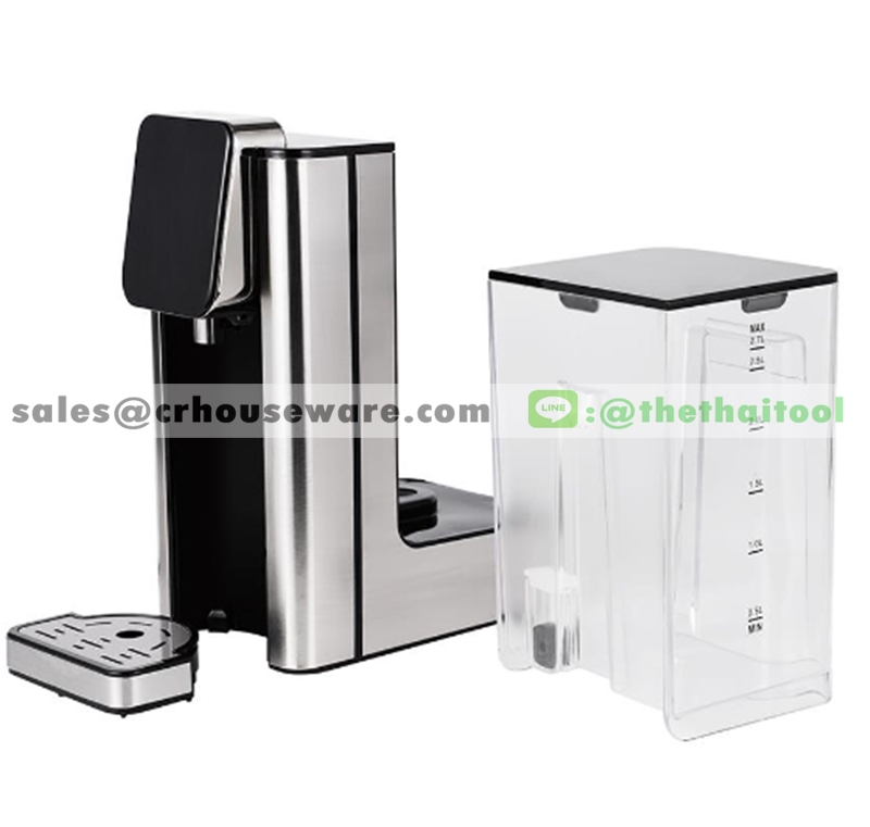 เครื่องกดน้ำร้อนอัตโนมัติ ดิจิตอล 2.7 ลิตร (สีดำ)