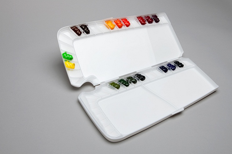 จานสีน้ำฝาพับ Mijello Bulletproof Glass 38ช่อง