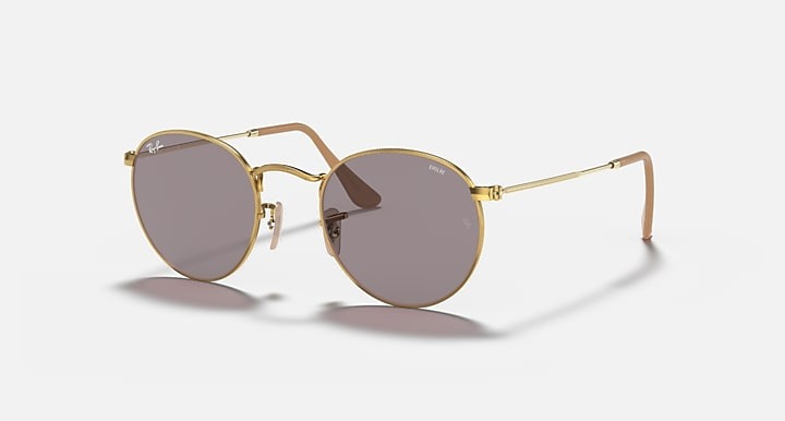 RayBan RB3447 9064/V8 ROUND METAL PHOTOCHROMIC