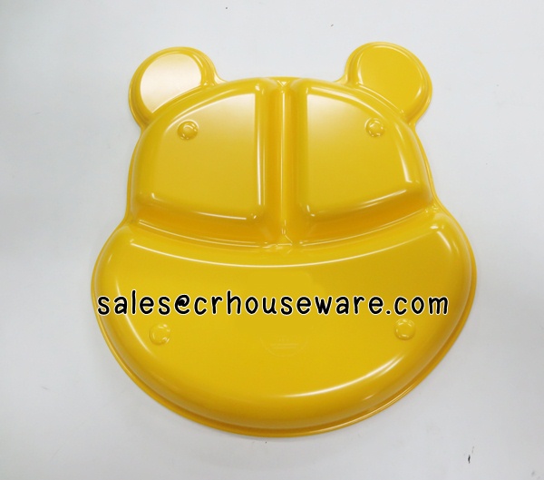 ถาดหลุมหน้าหมีพูห์ 9.5" 017-T6288-9.5