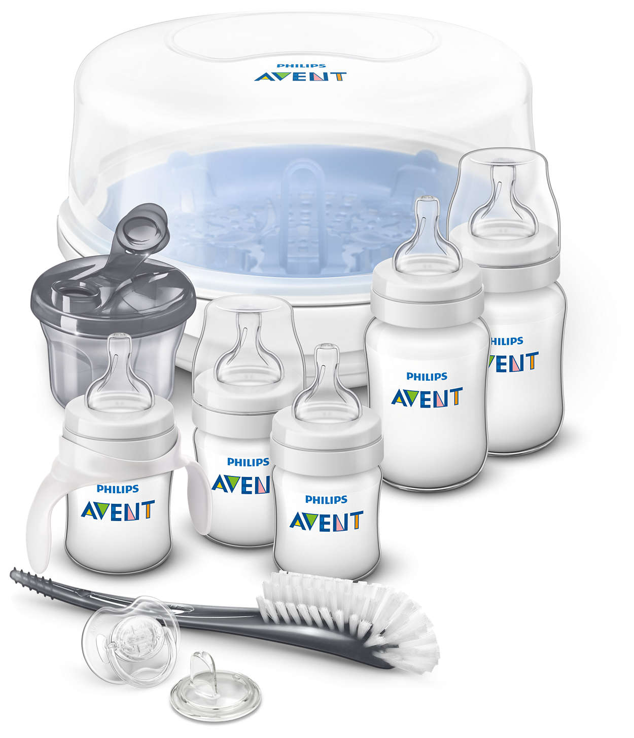 ชุดของขวัญ Philips Avent BPA Free Anti-colic Essentials Baby Bottle Gift Set