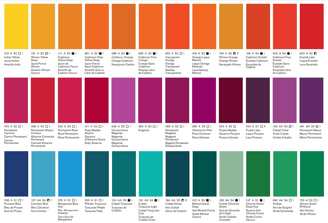 สีน้ำมัน Winsor & Newton Artist 37 ml