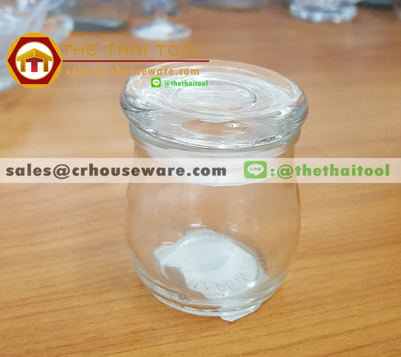 ขวดโหลแก้ว 75 ml. รหัส : 005-J891 Glass bottle 75 ml. Code : 005-J891