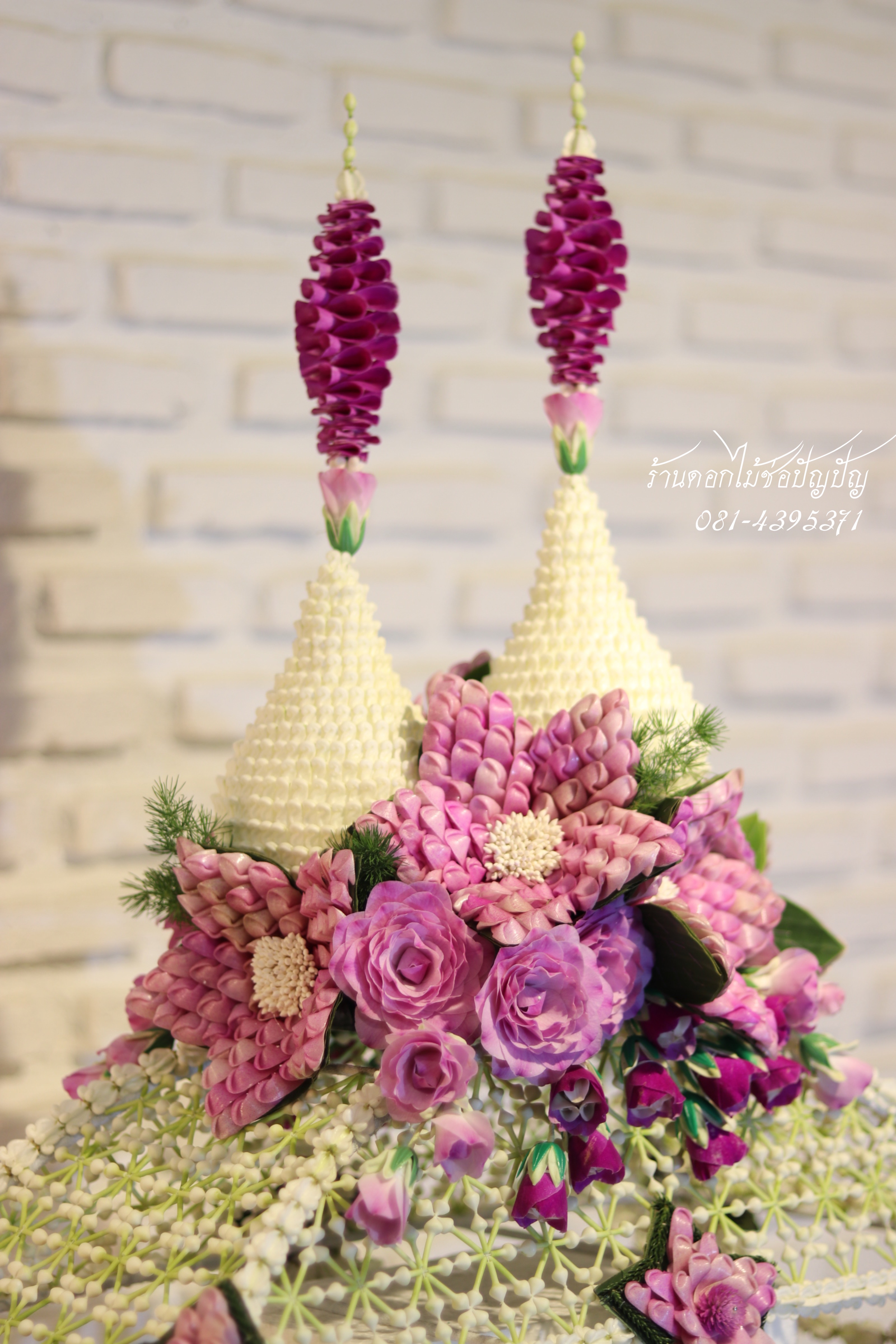 เครื่องบวชดอกไม้สด ชุดB6