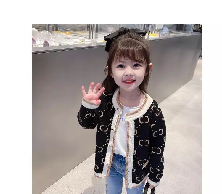 กันหนาว: เสื้อกันหนาวเด็ก กระดุมหน้า ผ้าสำลี