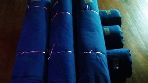 SIVA รับจ้างย้อมผ้าสีธรรมชาติ Natural dyes service(ผ้าย้อมคราม&ผ้าหมักโคลน) สีคราม,สีหมักโคลน 50 เมตร